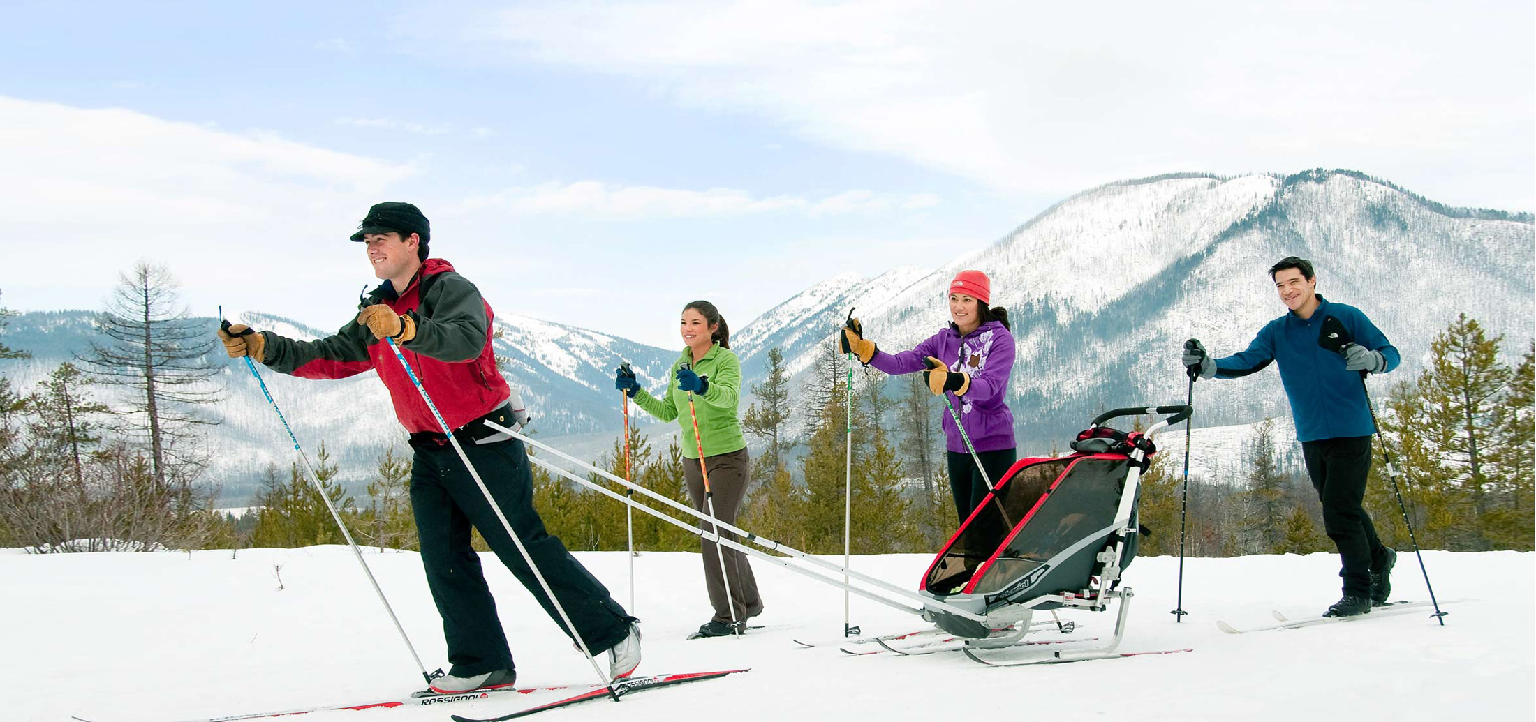 Nordic skiing in Glacier and Yellowstone Country