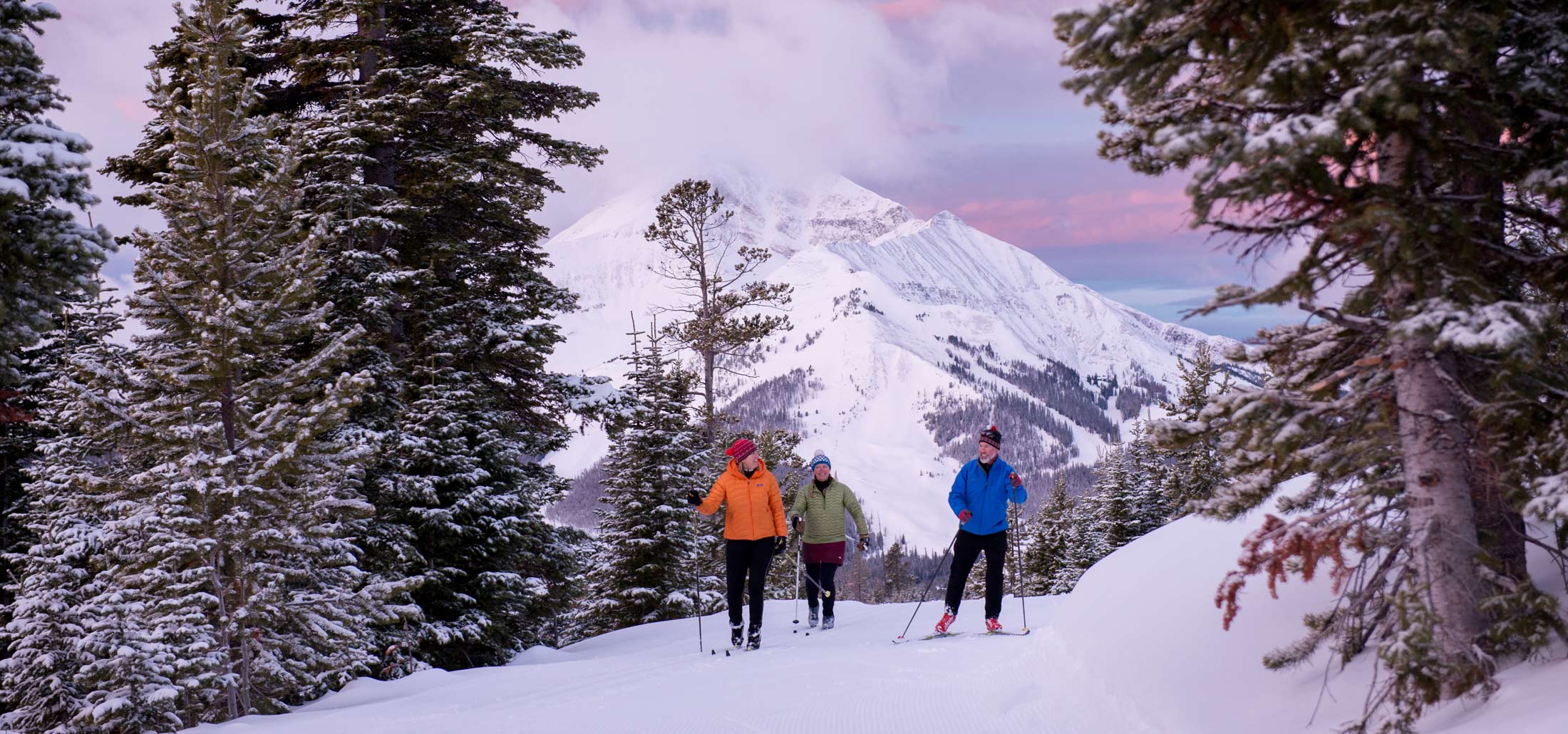 Nordic skiing in Glacier and Yellowstone Country